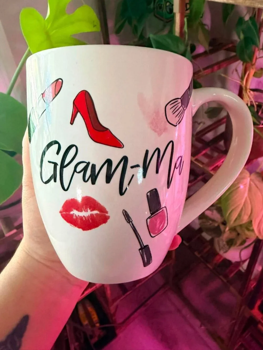 Eccolo Glam-Ma Grandma Ceramic Coffee Mug Makeup Beauty 2019